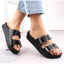 Zapatillas de casa cómodas para mujer, perfumadas, elásticas, de goma, negras, Zaxy HH285157 negro 1 Zapatillas de casa cómodas para mujer, perfumadas, elásticas, de goma, negras, Zaxy HH285157 negro 1