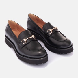 Marco Shoes Mocasines León negro 1