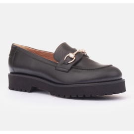 Marco Shoes Mocasines León negro 2