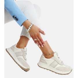 Zapatillas de cuero grises de Nahas 4