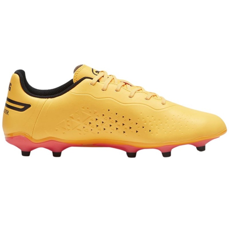 Zapatillas de fútbol Puma King Match FG/AG M 107570 05 naranja 1