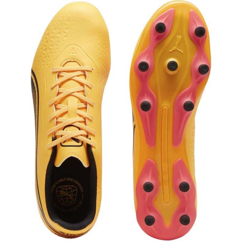 Zapatillas de fútbol Puma King Match FG/AG M 107570 05 naranja 2 Zapatillas de fútbol Puma King Match FG/AG M 107570 05 naranja 2