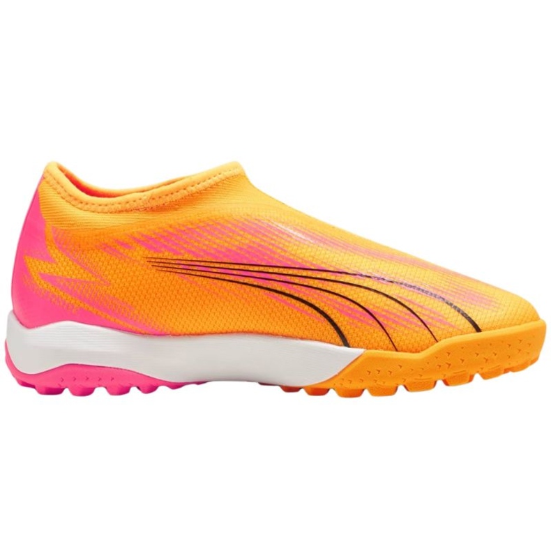 Puma Ultra Match LL TT+Mid 107772 03 Zapatos de fútbol naranja 1