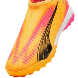 Puma Ultra Match LL TT+Mid 107772 03 Zapatos de fútbol naranja 3