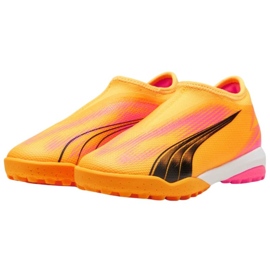 Puma Ultra Match LL TT+Mid 107772 03 Zapatos de fútbol naranja 5