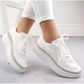 Deportivas mujer plataforma blanco McBraun 23219 1 Deportivas mujer plataforma blanco McBraun 23219 1