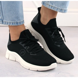 Calzado deportivo negro para mujer Potocki BK01303 3