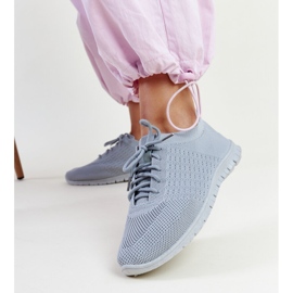 Zapatillas Mairago de tela gris. 2