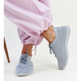 Zapatillas Mairago de tela gris. 3