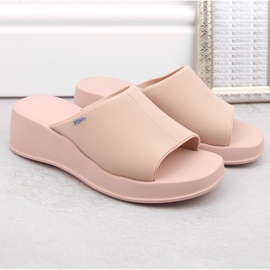 Pantuflas cuña mujer cómodas perfumadas nude Zaxy LL285083 beige 5