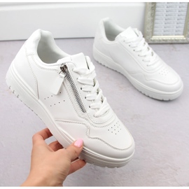 Zapatillas deportivas de mujer McBraun 23233 blancas blanco 5