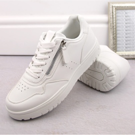 Zapatillas deportivas de mujer McBraun 23233 blancas blanco 7