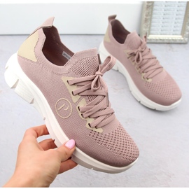 Deportivas mujer rosa Potocki BK01303 rosado 5