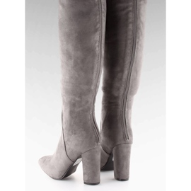 Botas mosqueteras C76P Gris 1 Botas mosqueteras C76P Gris 1