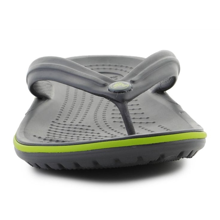 Flip-flops de mujer Crocs Crocband Flip 11033-0a1 Gray gris 4