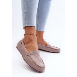 Mocasines Mujer Ante Ecológico, Morado Amrutia violeta 3