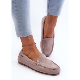 Mocasines Mujer Ante Ecológico, Morado Amrutia violeta 4