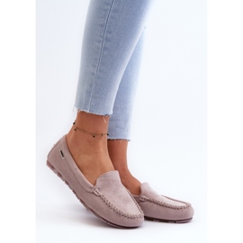 Mocasines Mujer Ante Ecológico, Morado Amrutia violeta 2
