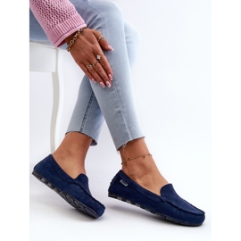 Mocasines Mujer Ante Ecológico Azul Marino Amrutia 1 Mocasines Mujer Ante Ecológico Azul Marino Amrutia 1