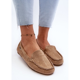 Mocasines Mujer Ante Ecológico, Marrón 5