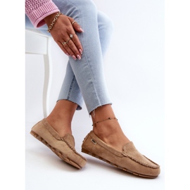 Mocasines Mujer Ante Ecológico, Marrón 8