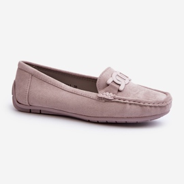 Mocasines De Ante De Moda Para Mujer Morado Rabell púrpura 2