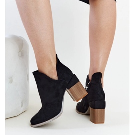 Botines negros asimétricos con aislamiento de Nadica 3