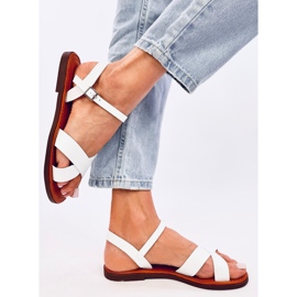 Sandalias mujer Hervé Blanco 3