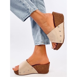 Zuecos Lafoss Beige 4