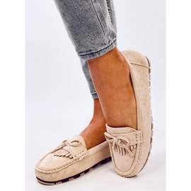Mocasines Mouton de ante beige 3