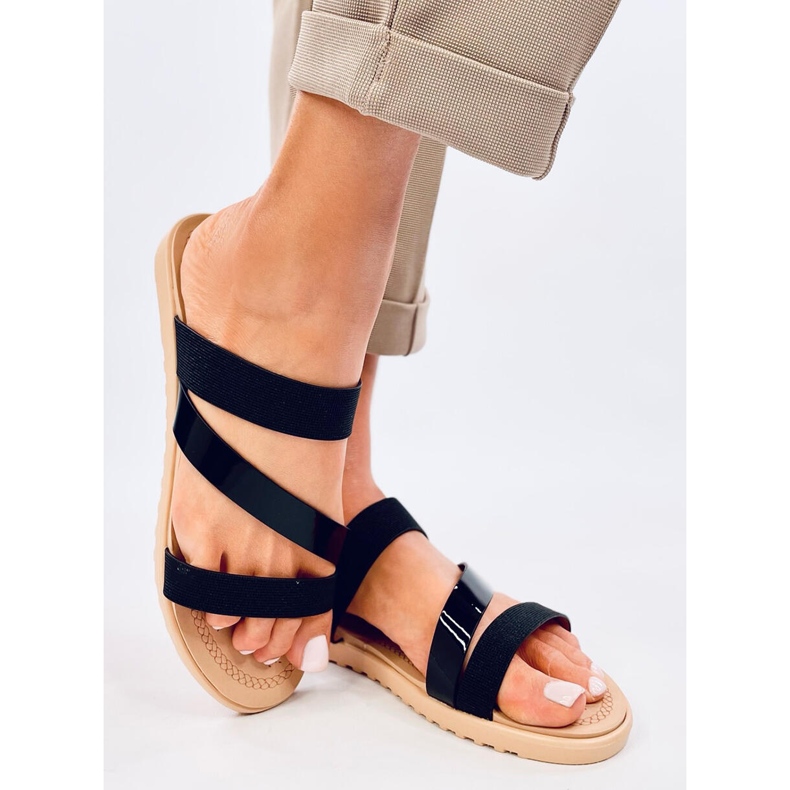 Chanclas Diarra Mujer Negro 2