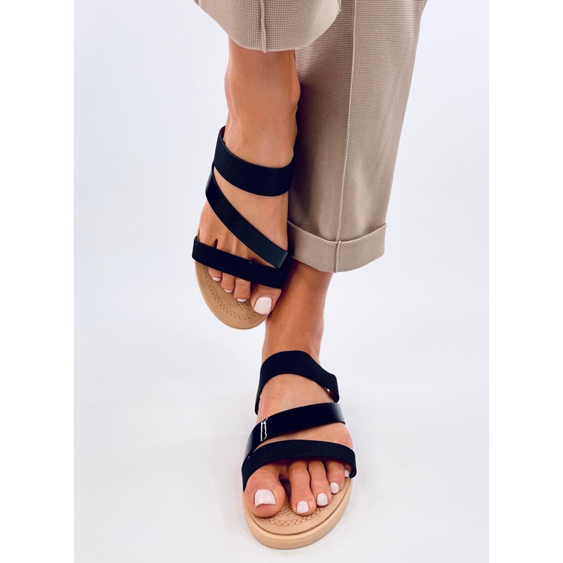 Chanclas Diarra Mujer Negro 1