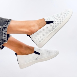 Zapatillas slip-on Jousse BLANCO/NEGRO 5