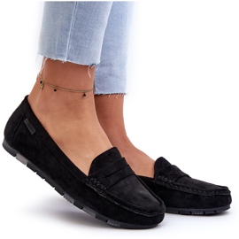 Mocasines Mujer Ante Eco Big Star NN274929 Memory Foam System Negro 10
