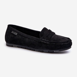 Mocasines Mujer Ante Eco Big Star NN274929 Memory Foam System Negro 2