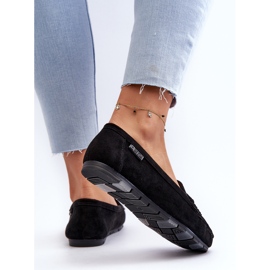 Mocasines Mujer Ante Eco Big Star NN274929 Memory Foam System Negro 7