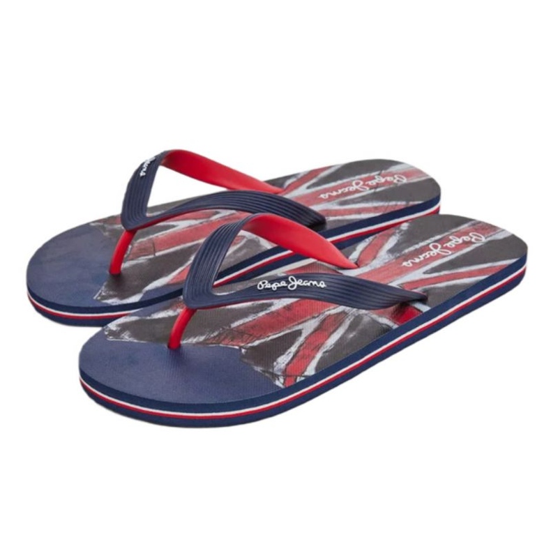 Pepe Jeans Chanclas Hawi Life Union Jack M PMS70148 azul 1