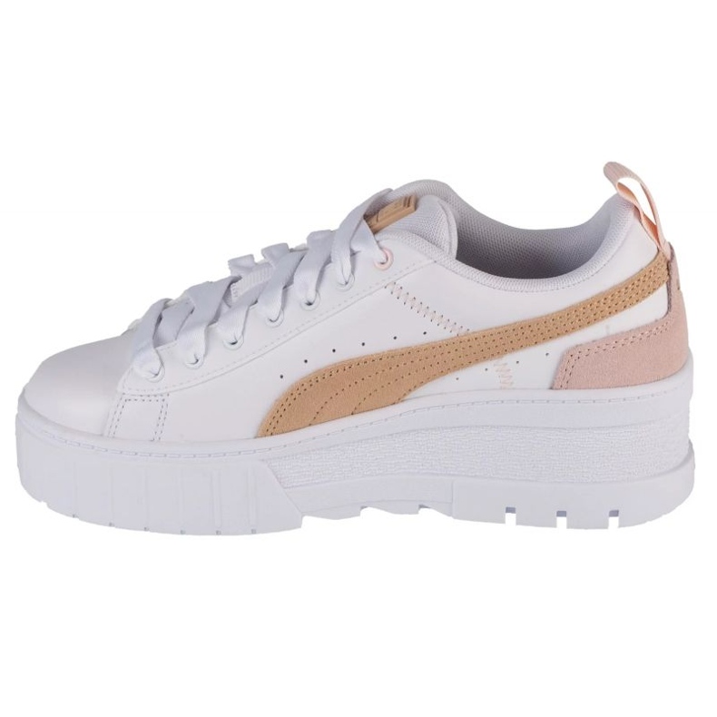 Puma Mayze Cuña Pastel zapatos 388566 02 blanco 1 Puma Mayze Cuña Pastel zapatos 388566 02 blanco 1