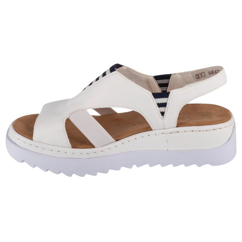 Sandalias Rieker W V44Y5-80 blanco 1