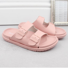 Chanclas Big Star INT2004D nude foam con hebillas 4