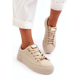 Zapatillas Mujer Big Star NN274210 Beige 3