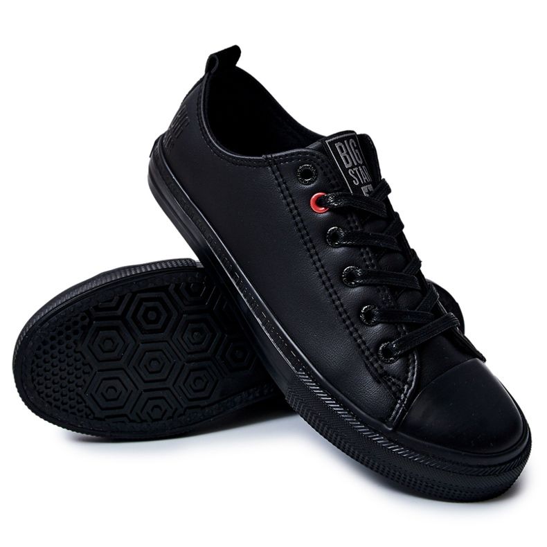 Sneakers Hombre Piel Big Star JJ174005 Negro 3