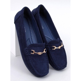 Mocasines mujer ante Sourd Navy azul 1