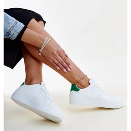 Zapatillas Akila blancas y verdes blanco 1