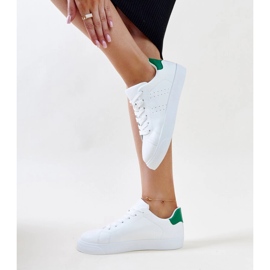 Zapatillas Akila blancas y verdes blanco 4