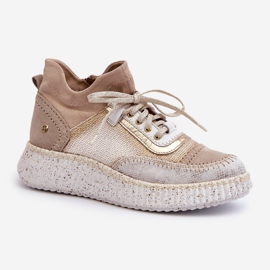 Zapatos Mujer Ante Maciejka 06405-04 Beige 1