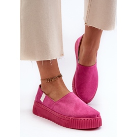 Big Star Zapatillas Mujer Plataforma NN276009 Memory Foam System Fucsia rosado 4