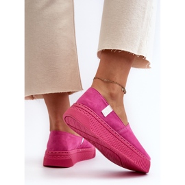 Big Star Zapatillas Mujer Plataforma NN276009 Memory Foam System Fucsia rosado 6