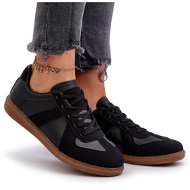Zapatillas bajas de mujer trenzadas negras negro 7