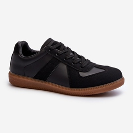 Zapatillas bajas de mujer trenzadas negras negro 1